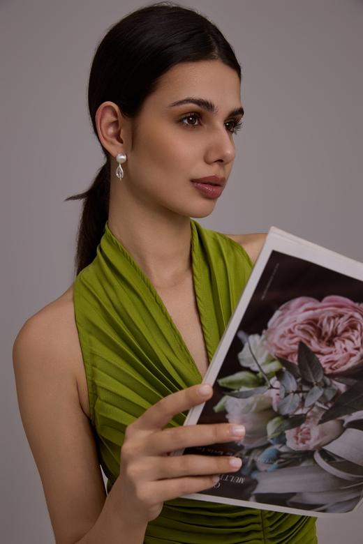 SOL DE VERANO Retiro双人银耳环 商品图6