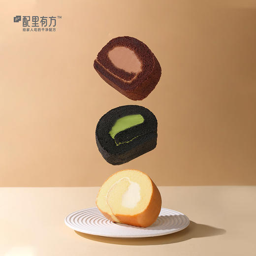 拍3减20元【法式纯脂巧克力瑞士卷】三款网红爆款口味，浓郁醇香巧克力，清洗茶香黑金抹茶，可盐可甜海盐芝士AA 商品图2