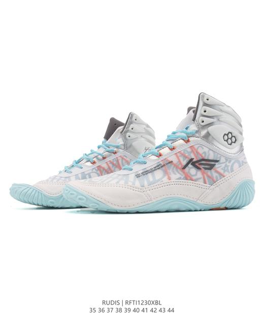 巴勒斯专业举重支撑透气防滑拳击摔跤鞋 商品图1