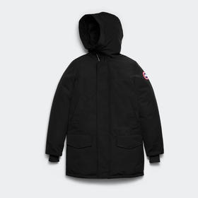 CANADA GOOSE 加拿大鹅 男士经典徽章 Leslie 派克连帽羽绒服 黑色 2052M 9061