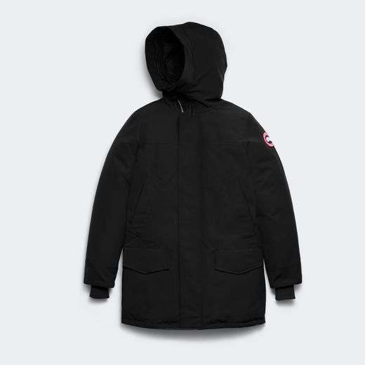 CANADA GOOSE 加拿大鹅 男士经典徽章 Leslie 派克连帽羽绒服 黑色 2052M 9061 商品图0
