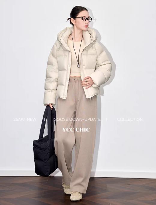 工厂特价几件拒水超蓬90%白鹅绒羽绒服 商品图4