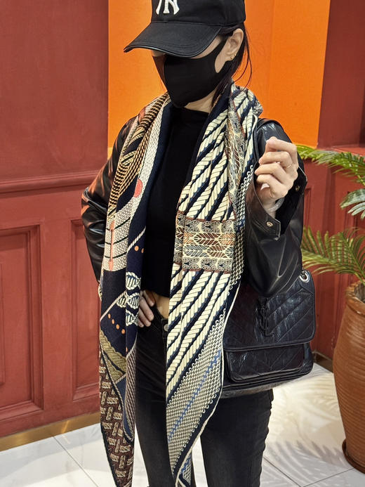 秋冬特惠💰420 爱马仕围巾 盛装舞步 商品图0