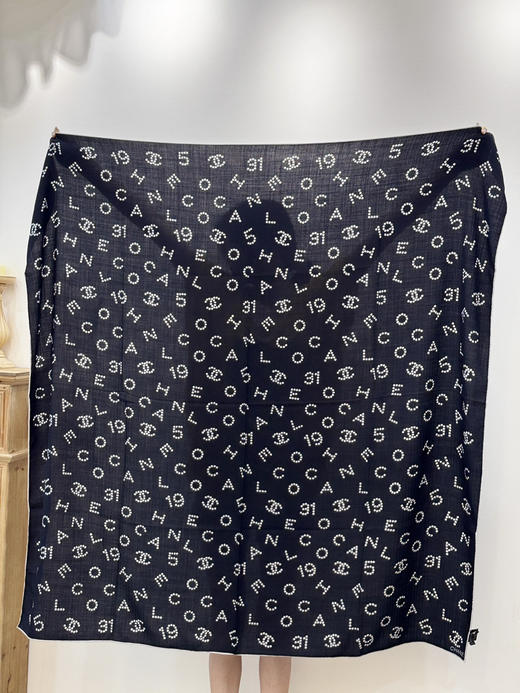 秋冬特惠💰420 香奈儿围巾 丝绒双面方巾【双面同色】 商品图8