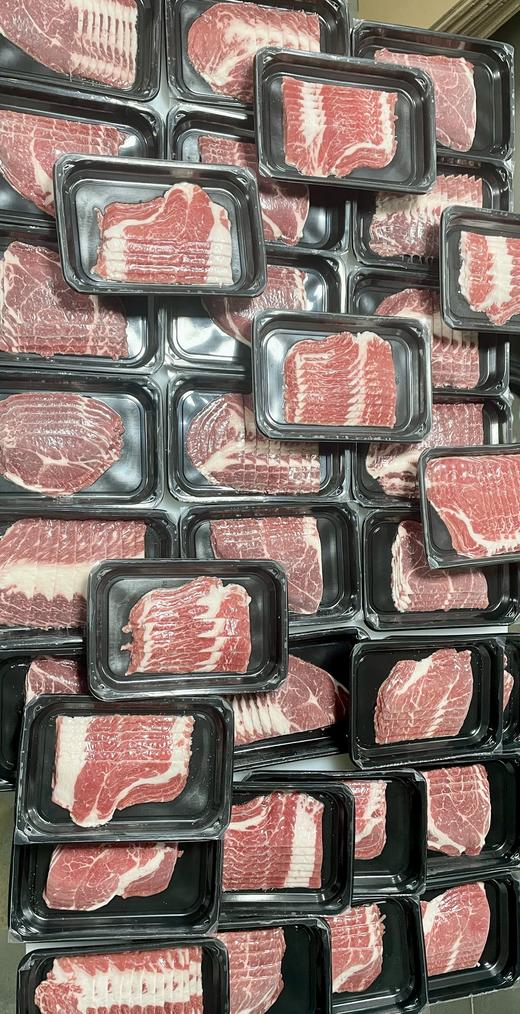 纯血黑安格斯原切肉片多款 尊贵厚片 整肉原切 烤肉 涮锅上品 精修 新鲜 无激素无添加 顺丰冷链包邮|百里食牛 1231 商品图8