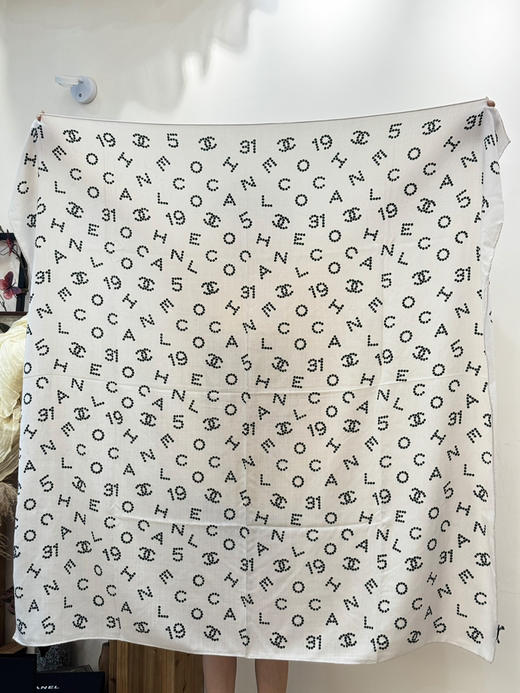 秋冬特惠💰420 香奈儿围巾 丝绒双面方巾【双面同色】 商品图8