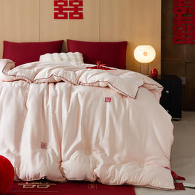 剪花蚕丝蛋白喜嫁被子被芯 轻奢结婚喜庆陪嫁被芯