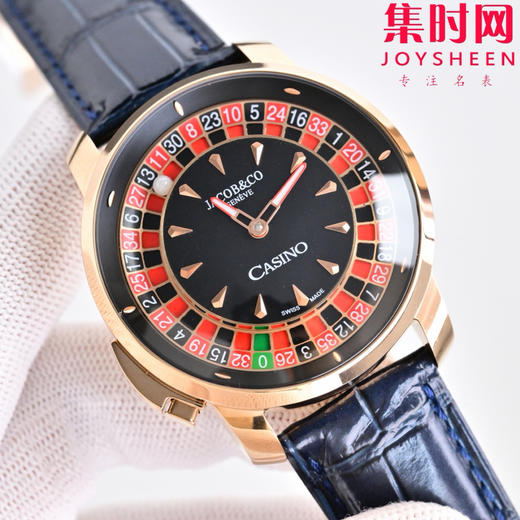 玩转时间博弈——Jacob & Co 捷克豹转盘 时来运转 男士腕表 商品图1