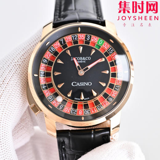 玩转时间博弈——Jacob & Co 捷克豹转盘 时来运转 男士腕表 商品图1