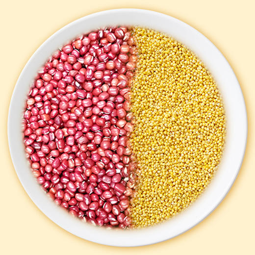 【冷冻】在旗 杂粮主食 粘豆包 黄米红豆馅 500g/10只装 商品图7