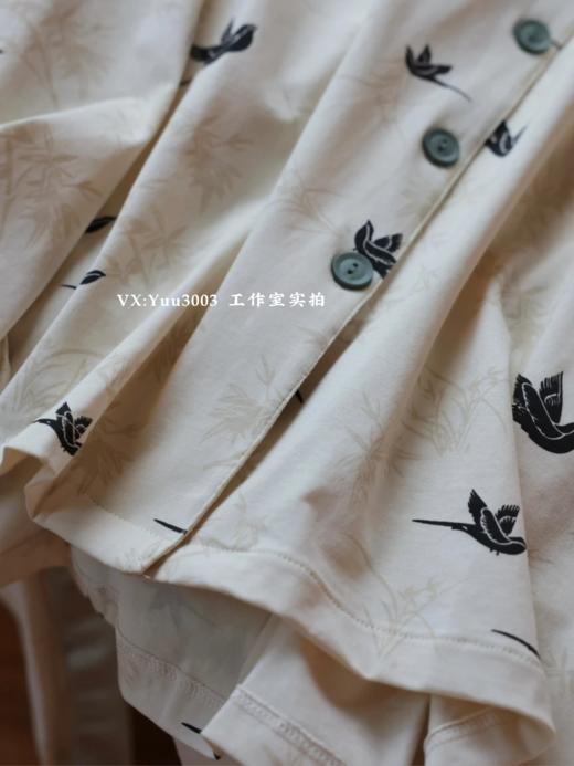 线下实体版【品质好货】 女士软弹纯棉家居服睡衣，长袖+长裤 商品图1