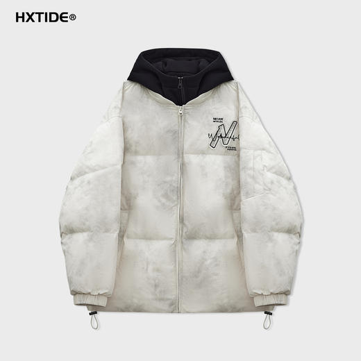 【新品上新】HX 冬季短款带帽羽绒服C100540101101 商品图4