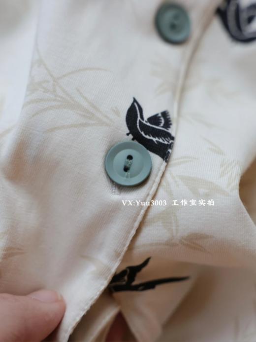 线下实体版【品质好货】 女士软弹纯棉家居服睡衣，长袖+长裤 商品图2