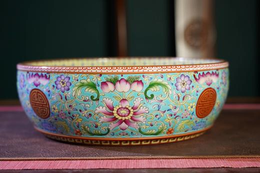 缠枝莲花卉水洗 商品图0