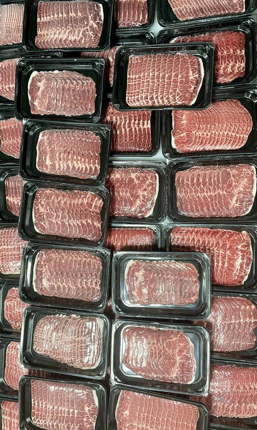 纯血黑安格斯原切肉片多款 尊贵厚片 整肉原切 烤肉 涮锅上品 精修 新鲜 无激素无添加 顺丰冷链包邮|百里食牛 1231 商品图6