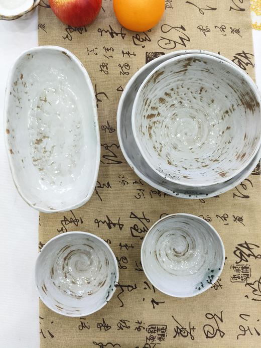 【清仓特价】侘寂风复古不规则餐具 商品图2