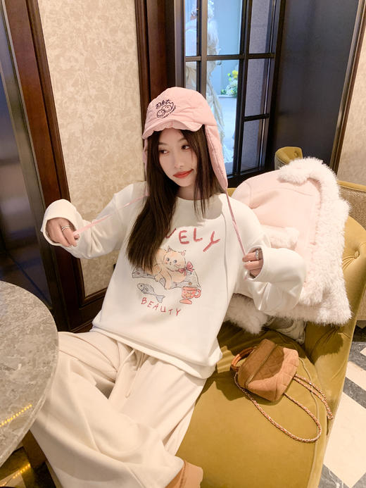 <曾小咸推荐>现货秒杀 ！微信超特价！小猫印花加绒t恤 日常119.99 立减50 秒杀69.99！小猫印花t恤（常规） 日常109.99 立减40 秒杀69.99！！ 商品图14