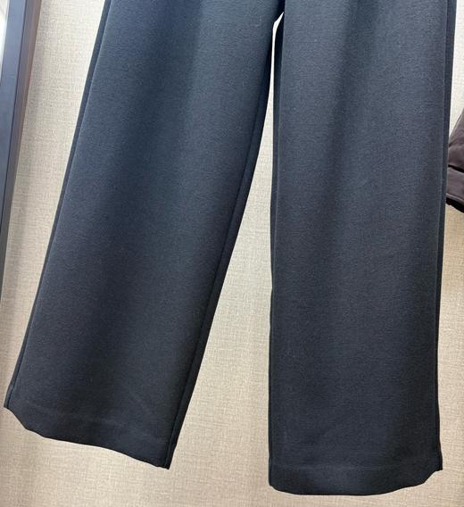 撞色羊毛阔腿裤 商品图3