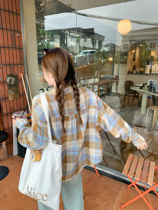 <曾小咸推荐>现货秒杀 ！微信超特价！韩系撞色格子衬衫 日常169.99 立减80 秒杀89.99！！花朵吊带背心 日常99.99 立减60 秒杀39.99！！ 商品图10