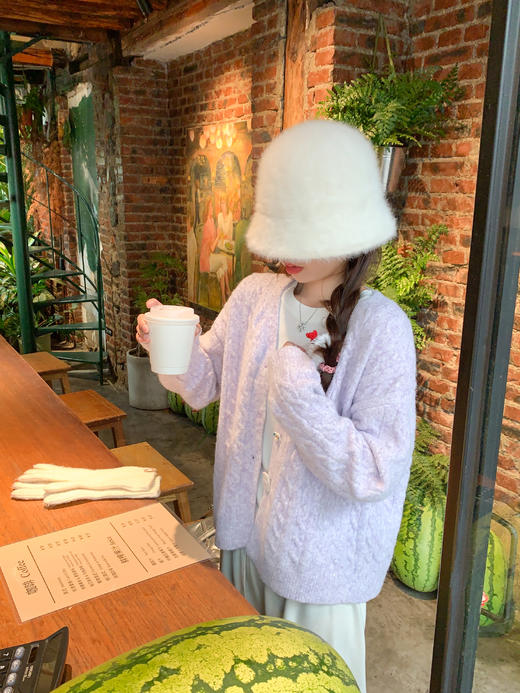 <曾小咸推荐>现货秒杀 ！微信超特价！麻花针织开衫 日常209.99 立减120 秒杀89.99！！ 商品图9