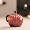 李小白银壶 纯银9999泡茶壶 纯手工制作 铜包银菊瓣泡壶 商品缩略图3