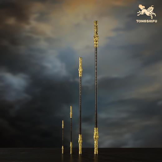 铜师傅《悟空之金箍棒》齐天大圣孙悟空如意金箍棒桌面铜摆件 商品图0