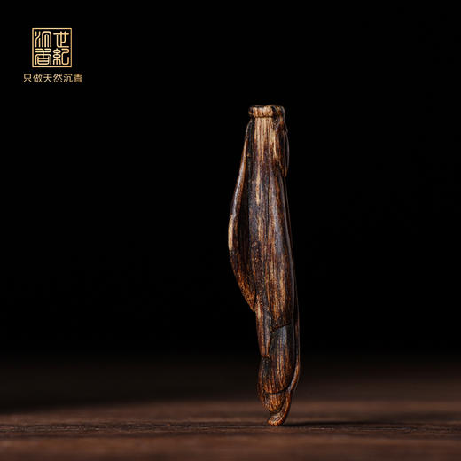 玉兰丨天然芽庄白奇楠雕件 沉水级 1.23克 SP12338 商品图0