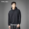 PINLI品立2026春季新款男士潮牌宽松纯色连帽落肩袖套头卫衣上衣B262109005 商品缩略图0