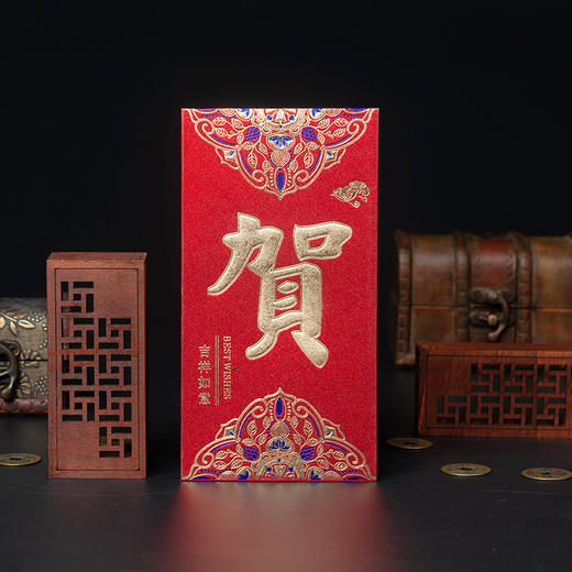 秒杀18个【新年压岁❗️开年利是送礼红包】金葱磨砂红包烫金硬纸加厚利是封结婚喜字通用高端千元红包。rf 商品图7