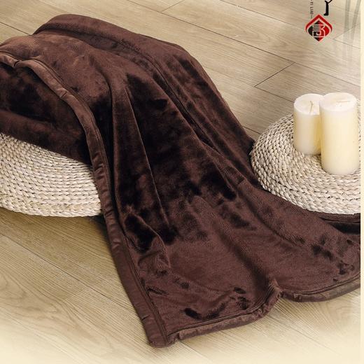 盖毯毛毯披肩/珊瑚绒法兰绒盖布空调毯/寺院毯子加厚保暖超柔软 商品图3