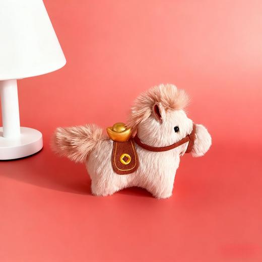 【马上有钱❗️可爱马年吉祥物】马年有马气，迎接新年好运，福气满满！2026小马公仔仿真娃娃钥匙扣毛绒玩具儿童玩偶挂件摆件 商品图4