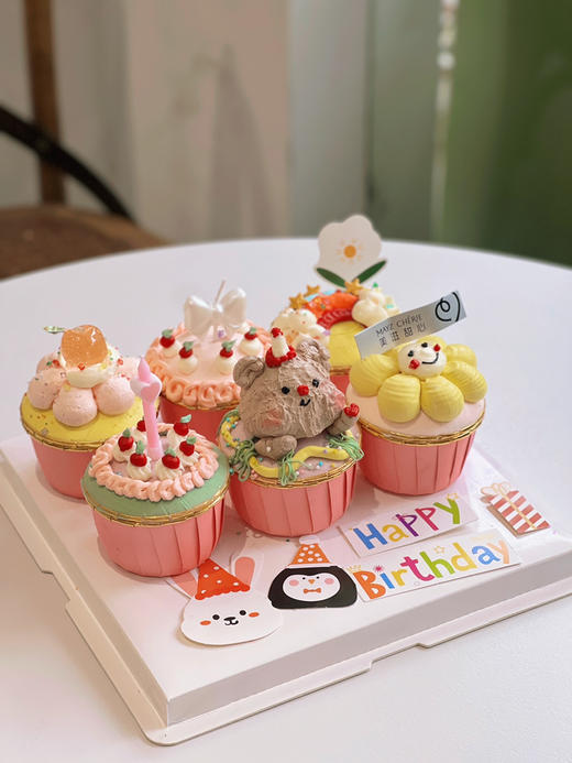 黄油小熊杯子蛋糕 商品图0