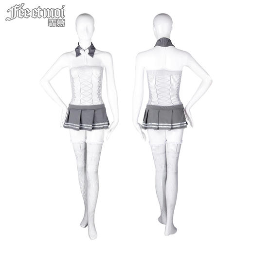 霏慕性感水手连身袜套装7598 商品图9