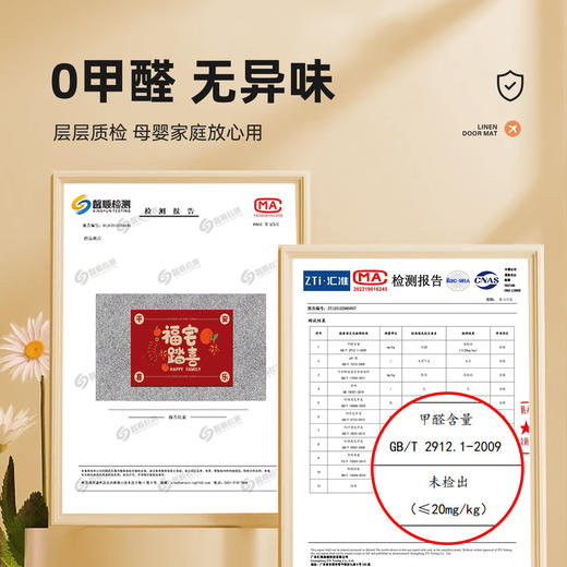 【品牌直发】硅藻泥量子吸水芯瞬吸速干进门垫 新年入户地垫 8色可选 马年限定系列 春节焕新 商品图3