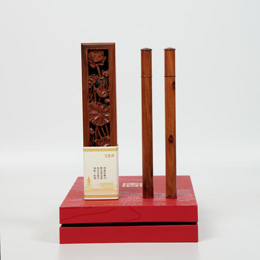 中国沉香文化博物馆 【花容悦色礼盒】沉香线香礼盒 商品图2