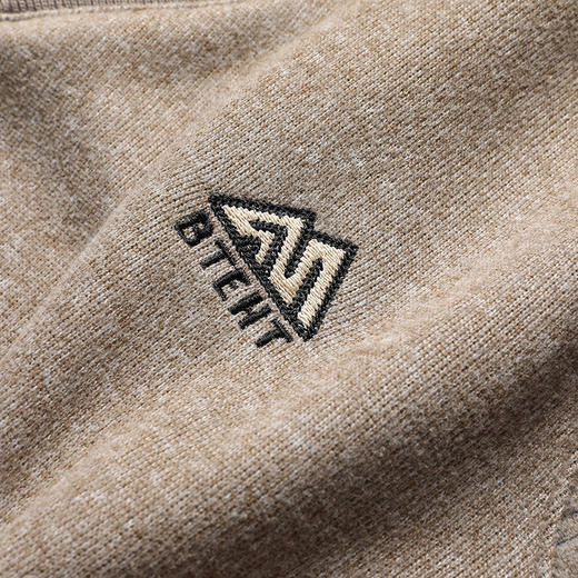 秋冬装中老年男打底衫爸爸保暖针织衫中年男长袖t恤加绒加厚毛衣 商品图3