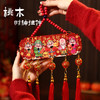 【马年限定❗️桃木财神纳福挂件】平安喜乐，万事顺遂，热热闹闹迎新春，来年日日添福气！2026新款入户门挂饰过年创意春节新年喜庆布置装饰品 商品缩略图2
