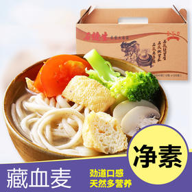 藏血麦石缝生农家土面条  素食纤维好劲道