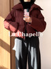 专柜实拍【超轻90鸭绒】拉夏贝尔/La Chapelle通勤简约翻领短款羽绒服女百搭时尚保暖厚外套冬季 商品缩略图2