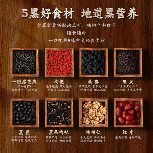 爆款-芝麻丸阶段性深度滋补10罐装 商品图6