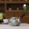 李小白银壶 纯银9999泡茶银壶 纯银泡茶壶 泡茶银壶 烧水银壶 六方福禄泡壶 商品缩略图3
