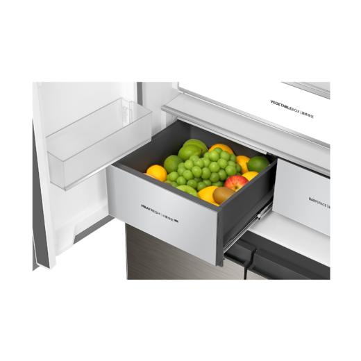 卡萨帝冰箱BCD- 520WGCTDM4CNU1(帛) 专业594mm超薄嵌入MRA Plus低氧窖藏养鲜 冷藏&冷冻双重杀菌净化双系统手动洁净冰 商品图7