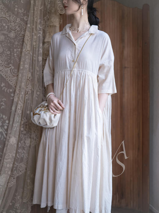 By Walid 原色古董蕾丝连衣裙 商品图5