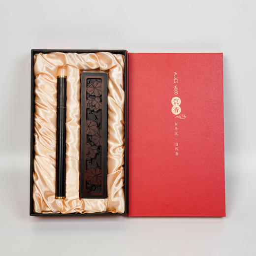 中国沉香文化博物馆 【荷塘月色】沉香线香礼盒 商品图0