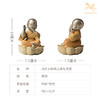 铜师傅《四不小和尚》客厅工位佛像铜摆件 家居装饰工艺品 商品缩略图8