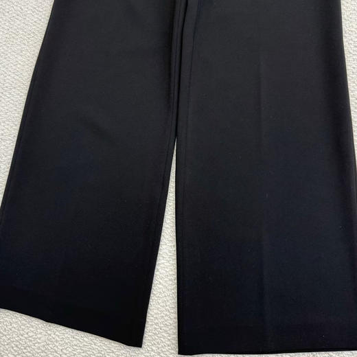 Max垂坠 高腰宽腿直筒裤 配腰带 商品图4