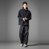 PINLI品立2026春季新款男士潮牌宽松纯色连帽落肩袖套头卫衣上衣B262109005 商品缩略图4