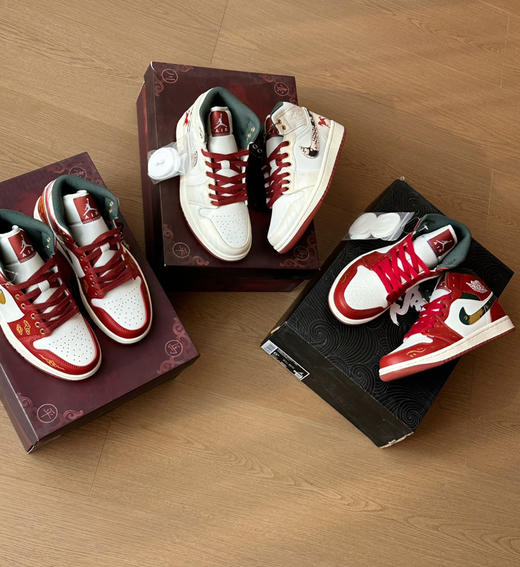 马年限定🐎 NK情侣款AJ板鞋运动鞋 11色12.30 商品图1