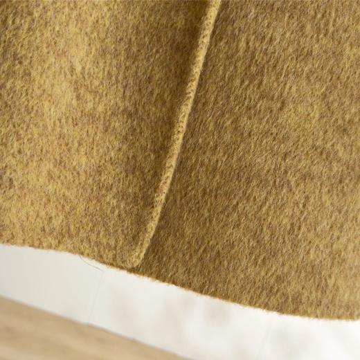 「自」全新升级【铂金会员477/天猫649/差价172】(12320)洛诗琳高级感中长羊毛外套2025秋冬新款宽松双面毛呢外套女 商品图3