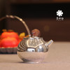 李小白银壶 纯银9999泡茶银壶 纯银泡茶壶 泡茶银壶 烧水银壶 玉露泡壶 商品缩略图2